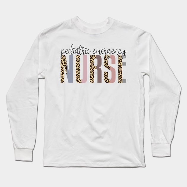 pediatric emergency nurse PEN Long Sleeve T-Shirt by  WebWearables